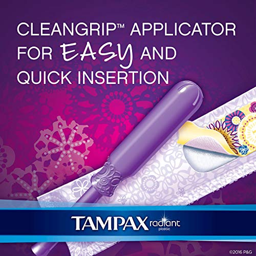 Tampax 29936 Radiant Tampons Regular Super, 84 Count (Pack of 1) TampaxBuy Supplements Australia