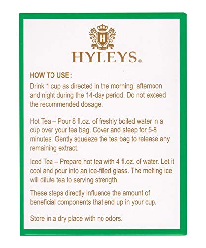 Hyleys Detox Tea 14 Days Kit - 42 Tea Bags - Herbal Supplement - Mother's Mother's Day HYLEYSBuy Supplements Australia