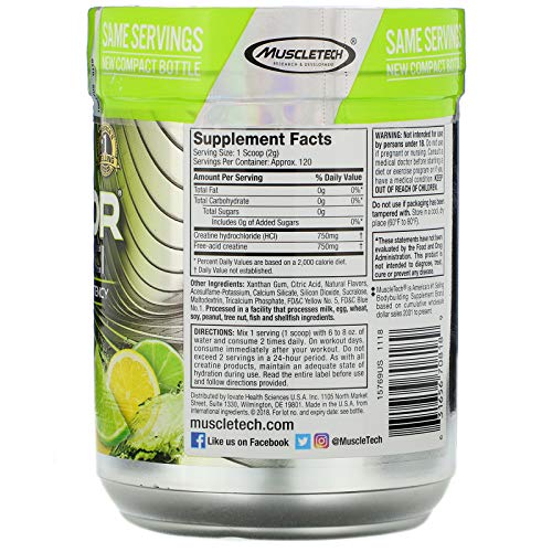 MuscleTech Cell-Tech Creactor - Creatine HCl Formula - Muscle Builder for Men & Women MuscleTechBuy Supplements Australia