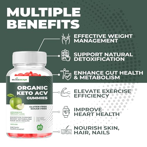 Keto ACV Gummy for Advanced Weight Loss - Gluten Sugar Free Rapid Belly Fat Burner MuseBeamBuy Supplements Australia