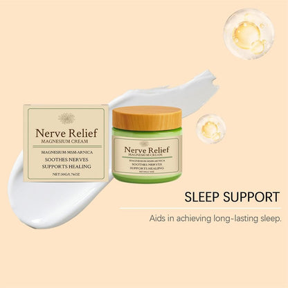 Total Relief Magnesium Cream for Nerve Relief with MSM & Arnica — Soothing Topical Support for Neuropathy & Muscle Relaxation — 2 Pack Value Set (3.52oz Total) GenericBuy Supplements Australia