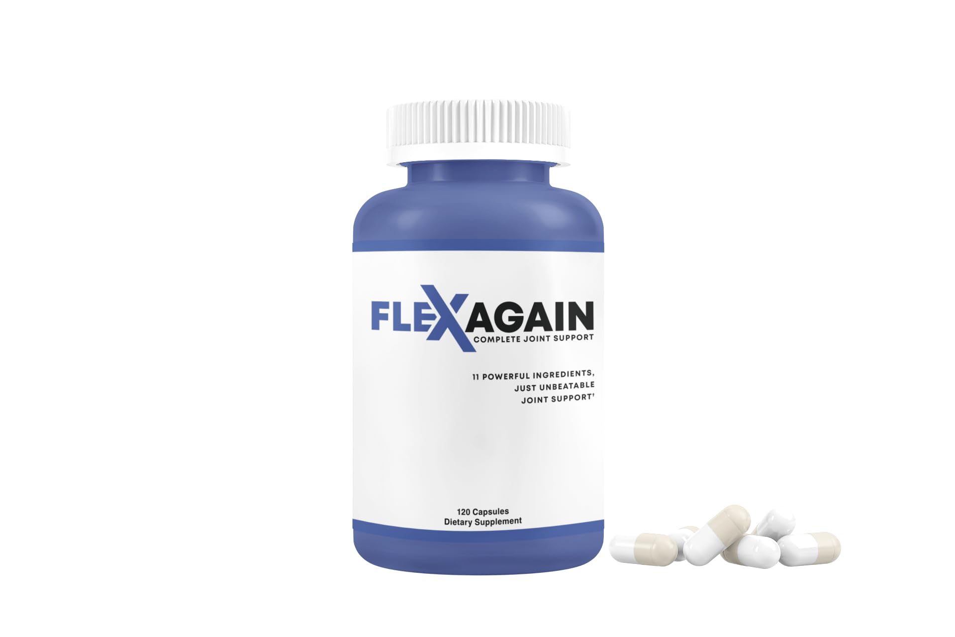 FlexAgain - Fully Comprehensive Joint Support - 120 Capsules - 1 Month Supply FlexAgainBuy Supplements Australia