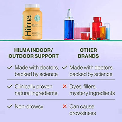 Hilma Natural Sinus Support - All Day Allergy Relief from Pollen and Dust with Butterbur HilmaBuy Supplements Australia