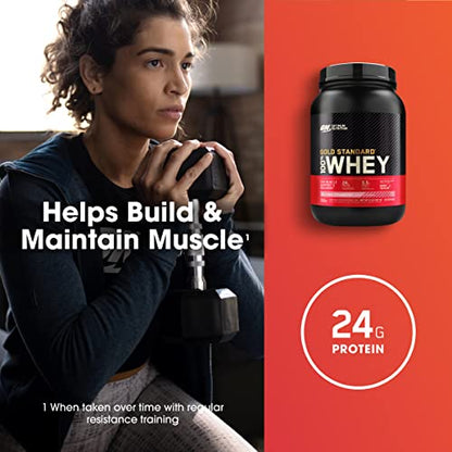 Optimum Nutrition Gold Standard 100% Whey Protein Powder, Delicious Strawberry Optimum NutritionBuy Supplements Australia