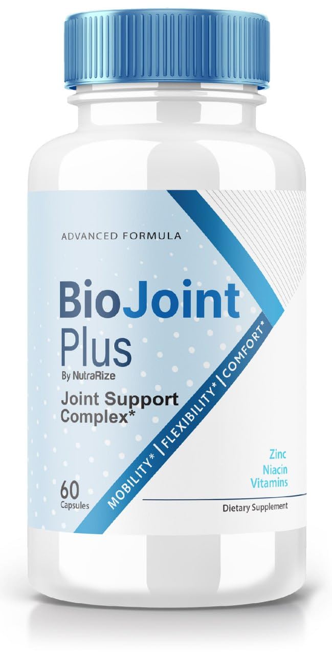 BioJoint Plus - BioJoint Plus Advanced Joint Support Formula, BioJoint Supplement, BioJoint Maximum Strength Pills for Joint Wellness and Mobility, Bio Joint Plus Reviews (60 Capsules) NutraRizeBuy Supplements Australia