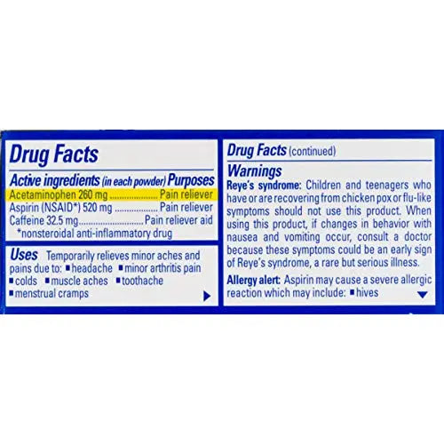 Goody's Extra Strength Powders | Fast Pain Relief | Aspirin & Caffeine | 24 Count Goody'sBuy Supplements Australia