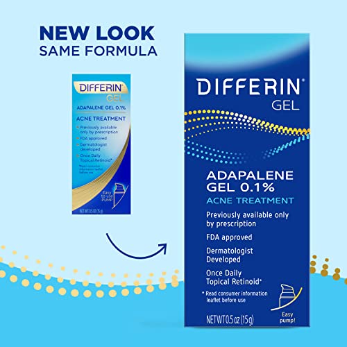 Differin Acne Treatment Gel, 30 Day Supply, Retinoid Treatment for Face DifferinBuy Supplements Australia