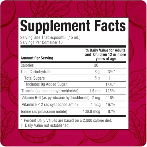 Rabano Yodado Ionized Radish Dietary Liquid Supplement with Iodine, Vitamin B1, B6 & B12, Wellness & Digestive Support, Helps Maintain Natural Energy & Nutrient Balance, 8 Fl Oz, Pack of 1 Rabano YodadoBuy Supplements Australia