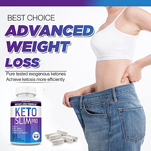 VEGEPOWER Keto Fast Diet Pills- Ketone Slim Pro 180 Capsules-Apple Cider Vinegar VEGEPOWERBuy Supplements Australia