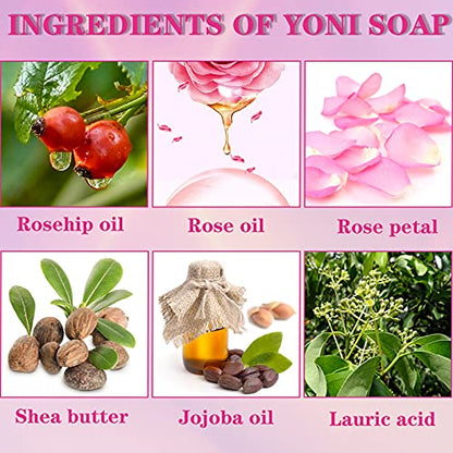 Yoni Soap Bars PCS Of 2, Ph Balance for Women Yoni Wash Vaginial Deodorants, Organic MatchoneBuy Supplements Australia