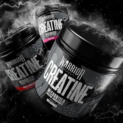 Warrior Creatine Monohydrate Powder – 300g – Micronised for Easy Mixing WarriorBuy Supplements Australia