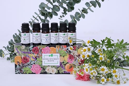 Essential Oils Set 100% Pure Natural DR.NITTA Top 6 Oils for Massage,Diffusers,Humidifier DR.NITTABuy Supplements Australia