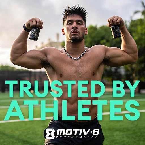 Motiv-8, Greens Superfruits & Veggie Superfood Powder Supplement, Antioxidant, Fiber, Sugar-Free, 30 Servings (Tangerine, 30 Servings) Motiv-8Buy Supplements Australia