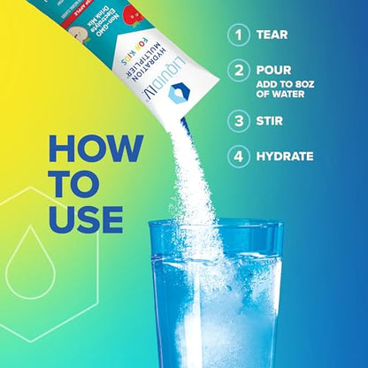 Liquid I.V. Hydration Multiplier Kids - Crisp Apple - Hydration Powder Packets | Electrolyte Liquid I.V.Buy Supplements Australia