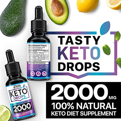Keto Diet Drops with BHB Exogenous Ketones - Made in USA - Fat Burner & Appetite Suppressant KETO BIOLOGYBuy Supplements Australia