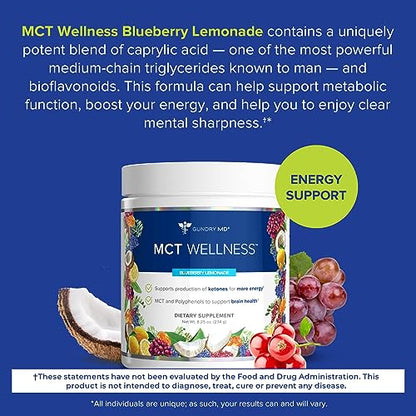 Gundry MD MCT Wellness Powder to Support Energy, Ketone Production and Brain Health Gundry MDBuy Supplements Australia
