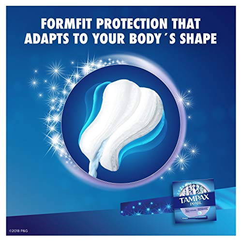 Tampax Pearl Plastic Tampons, Light Absorbency, Unscented, 36 Count (Pack of 2) (72 Total Count) Procter & GambleBuy Supplements Australia