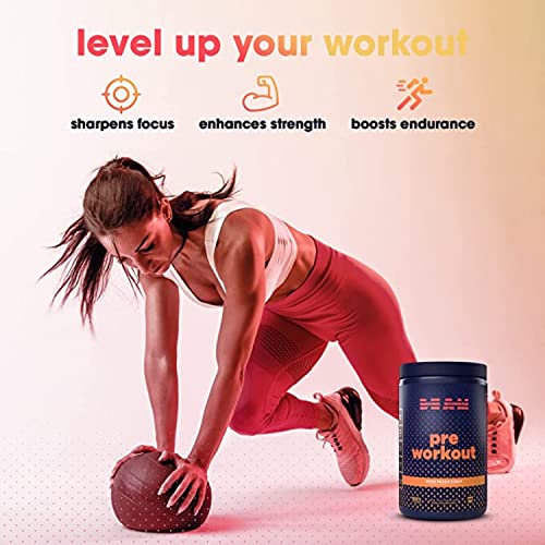 BEAM Pre-Workout Powder | Vegan Energy Booster Powdered Drink with All-Natural BEAMBuy Supplements Australia