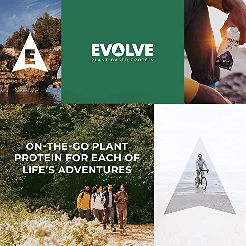 Evolve Plant Based Protein Shake, Café Mocha, 20g Vegan Protein, Dairy Free, No Artificial EvolveBuy Supplements Australia