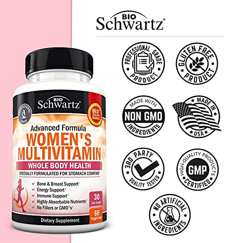 Multivitamin for Women with Vitamin D3 - Multivitamins for Bone Breast Skin Joint BioSchwartzBuy Supplements Australia