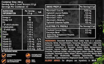 Grenade Defend BCAA Powder, Green Apple, 390 g (7 g BCAA's Per Serving - 30 Servings GrenadeBuy Supplements Australia