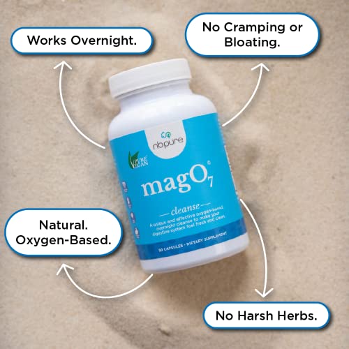 nbpure Mag O7 Oxygen Digestive System Cleanser Capsules, 180 Count nbpureBuy Supplements Australia
