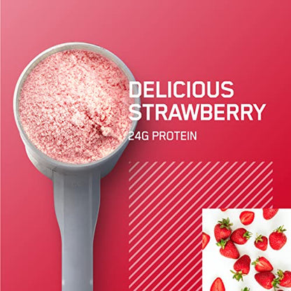 Optimum Nutrition Gold Standard 100% Whey Protein Powder, Delicious Strawberry Optimum NutritionBuy Supplements Australia