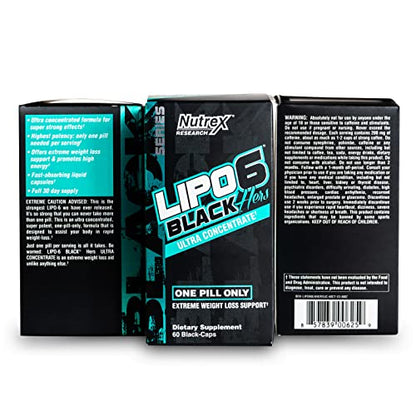 Nutrex Research Lipo-6 Black Hers Ultra Concentrate | Weight Loss Pills for Women | Fat Burner Nutrex ResearchBuy Supplements Australia