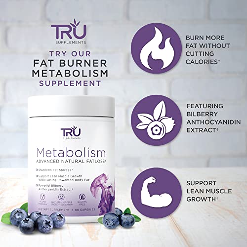 TRU Metabolism, Advanced Fat Loss, Fight Cravings, Boost Mood, No Jitters or Crash TRU SupplementsBuy Supplements Australia