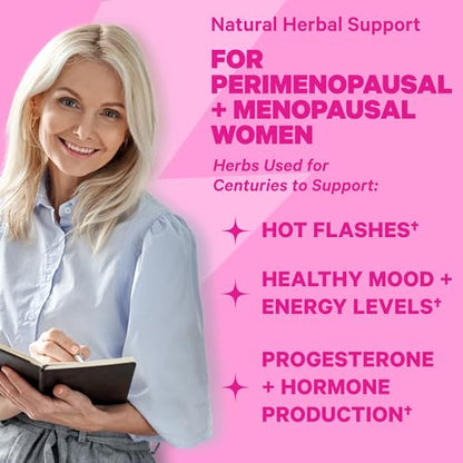 Pink Stork Menopause Supplements for Women with Ashwagandha and Black Cohosh Pink StorkBuy Supplements Australia