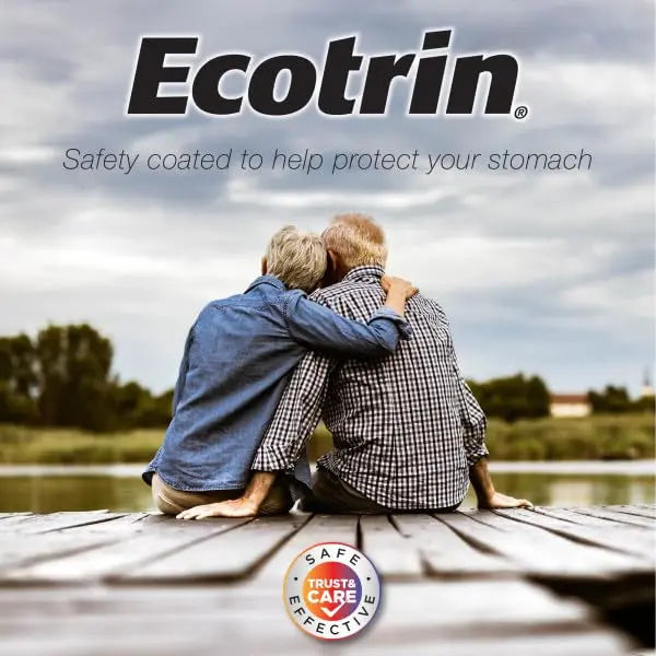 Ecotrin Regular Strength Safety Coated Aspirin | Arthritis Pain | 300 Tablets (2 Pack) EcotrinBuy Supplements Australia