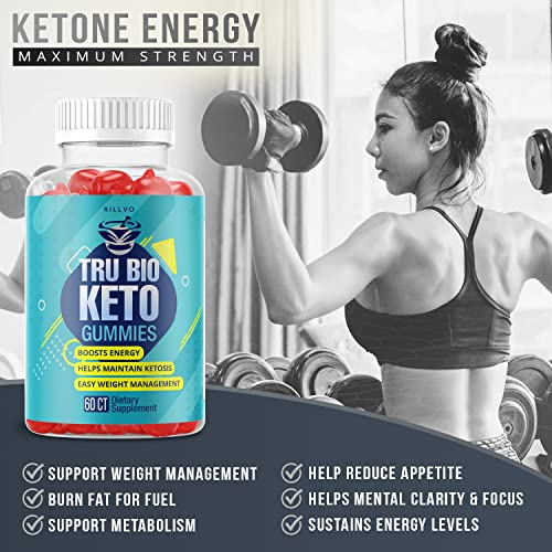 Rillvo TruBio Keto ACV Gummies - Advanced Formula Tru Bio (60 Gummies), fewnt RillvoBuy Supplements Australia