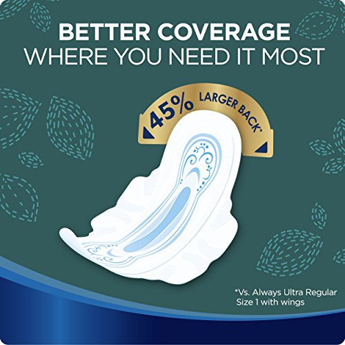 Always Ultra Thin Size 4 Overnight Pads With Wings Unscented, 14 Count (3700030165) AlwaysBuy Supplements Australia