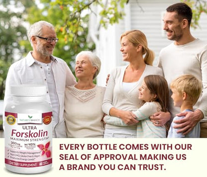 Premium 100% Ultra Pure Forskolin for Weight Loss Max Strength w/ 40% Standardized Nature's BranchBuy Supplements Australia