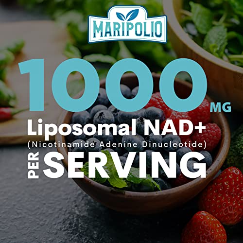 Liposomal NAD+ Supplement 1000 mg | Highest NAD Pontecy | Max Absorption | Pure NAD MaripolioBuy Supplements Australia