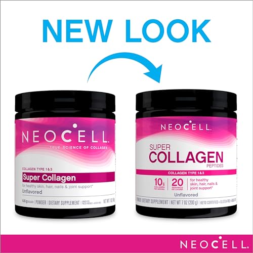 NeoCell Super Collagen Powder, 10g Collagen Peptides per Serving, Gluten Free NeoCellBuy Supplements Australia