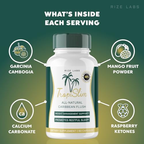 rize labs (5 Pack Tropislim Weight Loss Supplement, Tropislim Capsules for Total Body rize labsBuy Supplements Australia