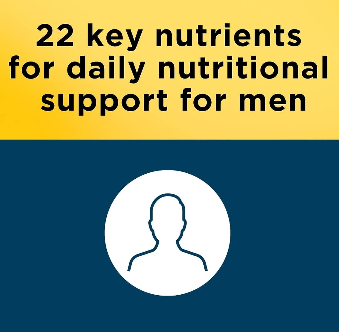 Nature Made Multivitamin For Him with No Iron, Mens Multivitamins for Daily Nutritional Support, Multivitamin for Men Nature MadeBuy Supplements Australia