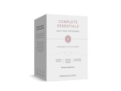 Complete Essentials™ Daily Pack for Women - Balanced Micronutrients for Optimal Women's Health & Performance - Antioxidants to Fight Oxidative Stress - Convenient Individual Packs - 30-Day Supply IsagenixBuy Supplements Australia