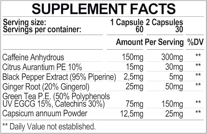 Iridium Labs Kimera Thermogenic Fat Burner - Weight Loss Supplement & Energy Booster Iridium LabsBuy Supplements Australia