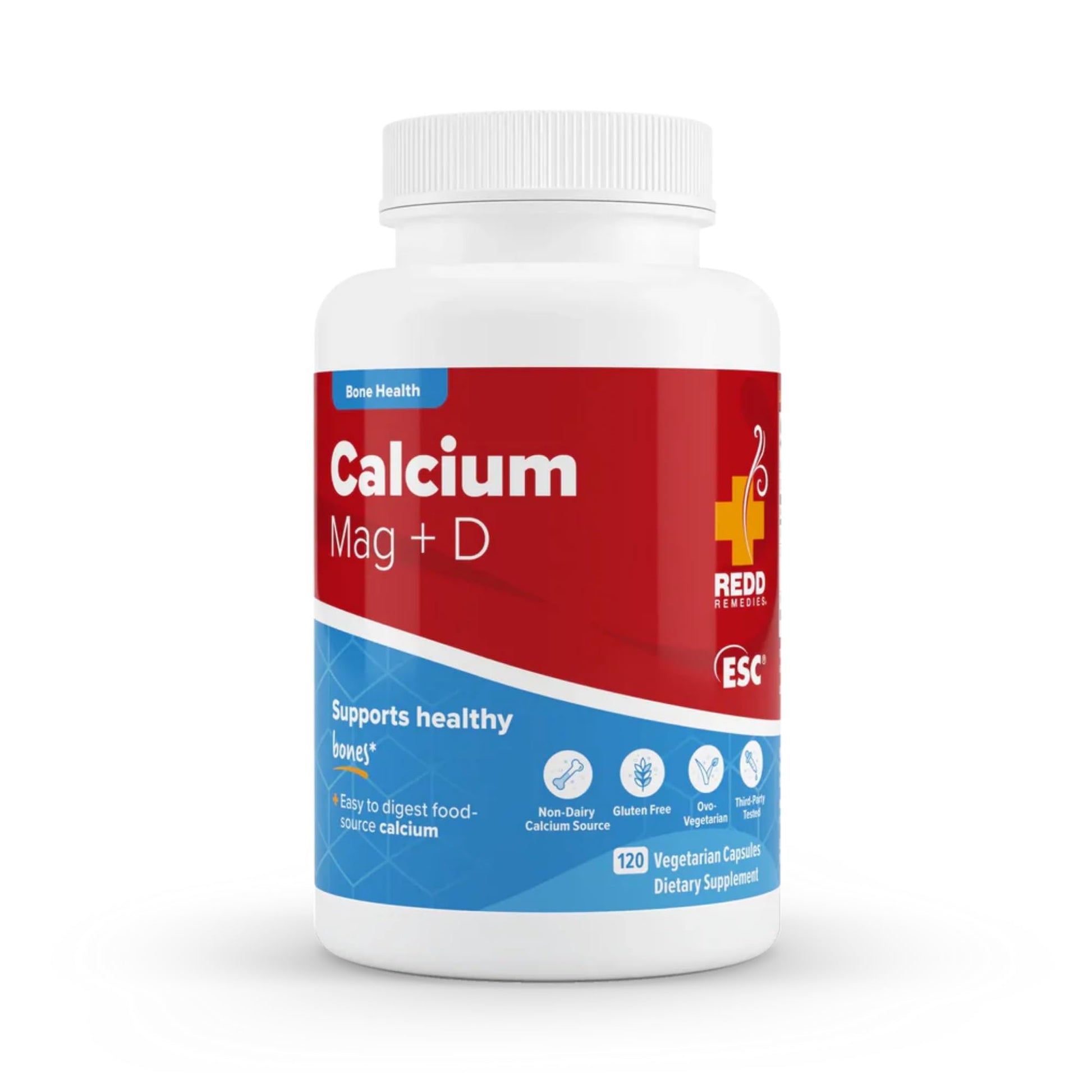 Redd Remedies Joint Health Original, 90 Capsules, and Calcium Mag + D, 120 Capsules Redd RemediesBuy Supplements Australia