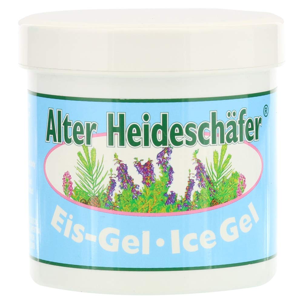 Ice-Gel with Peppermint, Campher & Menthol for Headaches, Stiff Neck, Joints, Muscles - Cooling & Soothing- Large 250ml Tub by Krauterhof BetzBuy Supplements Australia