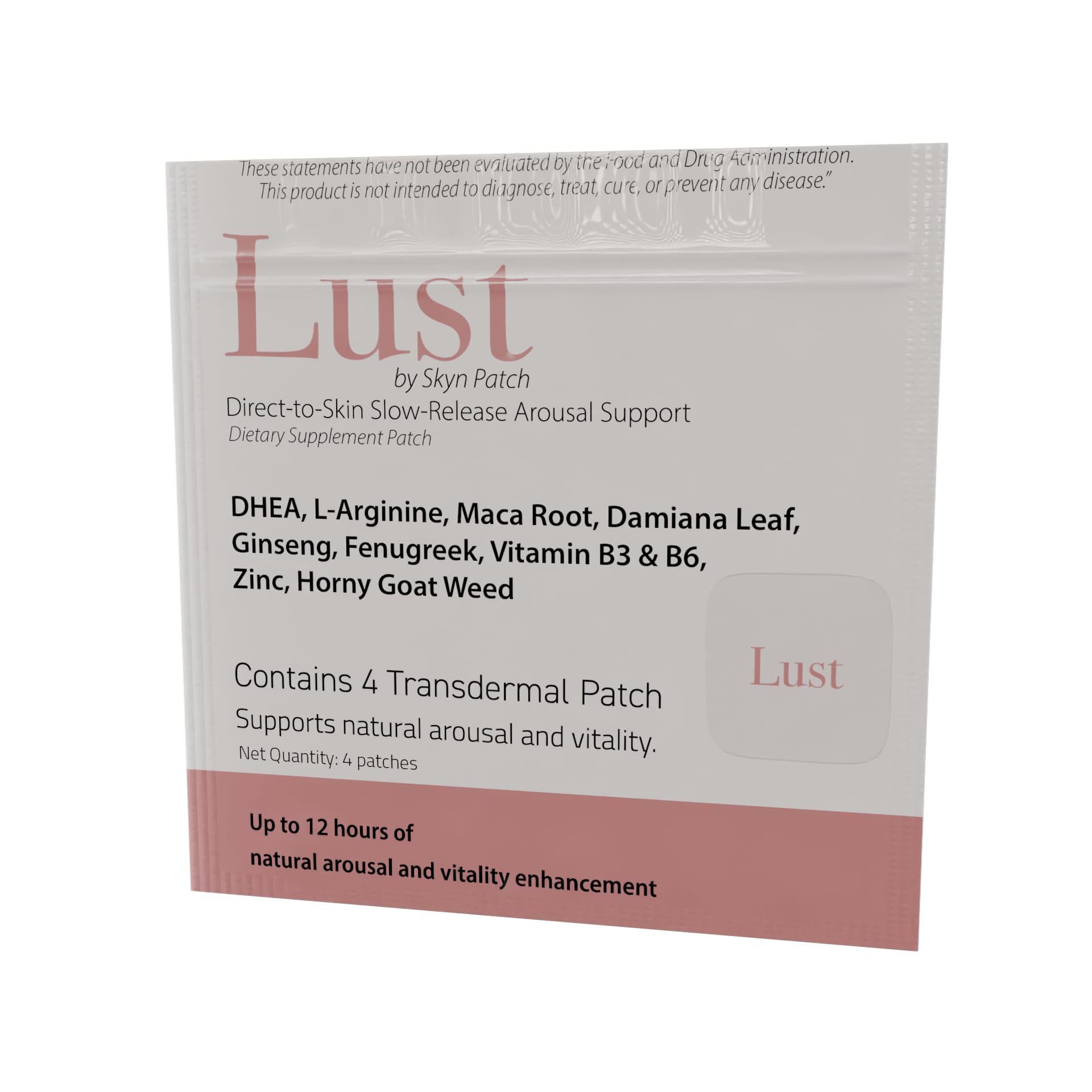 Skyn Patch Lust Botanical Daily Transdermal Patch | Plant Botanical & Vitamin Supplement for Adult Lifestyle Wellness Skyn PatchBuy Supplements Australia