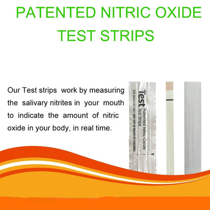 Nitric Oxide Test Strips [50strips]- Nitric Oxide Indicator Strips Work by Measuring The nitrites in Your Mouth to Indicate The Amount of Nitric Oxide in Your Body, get Results in just 10-15 Seconds…