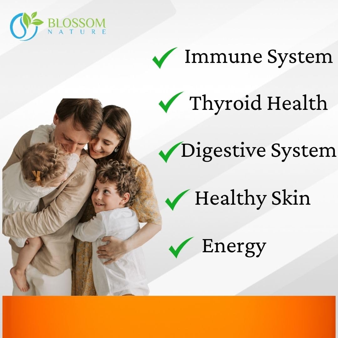 10-in-1 Irish Sea Moss Veggie Caps 3000mg Black Seed Oil Ashwagandha Bladderwrack Burdock Turmeric Apple Cider Vinegar Manuka Honey Dandelion Black Pepper - Made in US(Veggie Caps, Unflavored) Blossom NatureBuy Supplements Australia