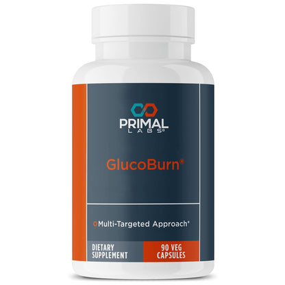 Primal Labs GlucoBurn Support Supplement with White Mulberry Leaf Extract and Alpha Lipoic Acid, 90 Veg capsules Primal LabsBuy Supplements Australia