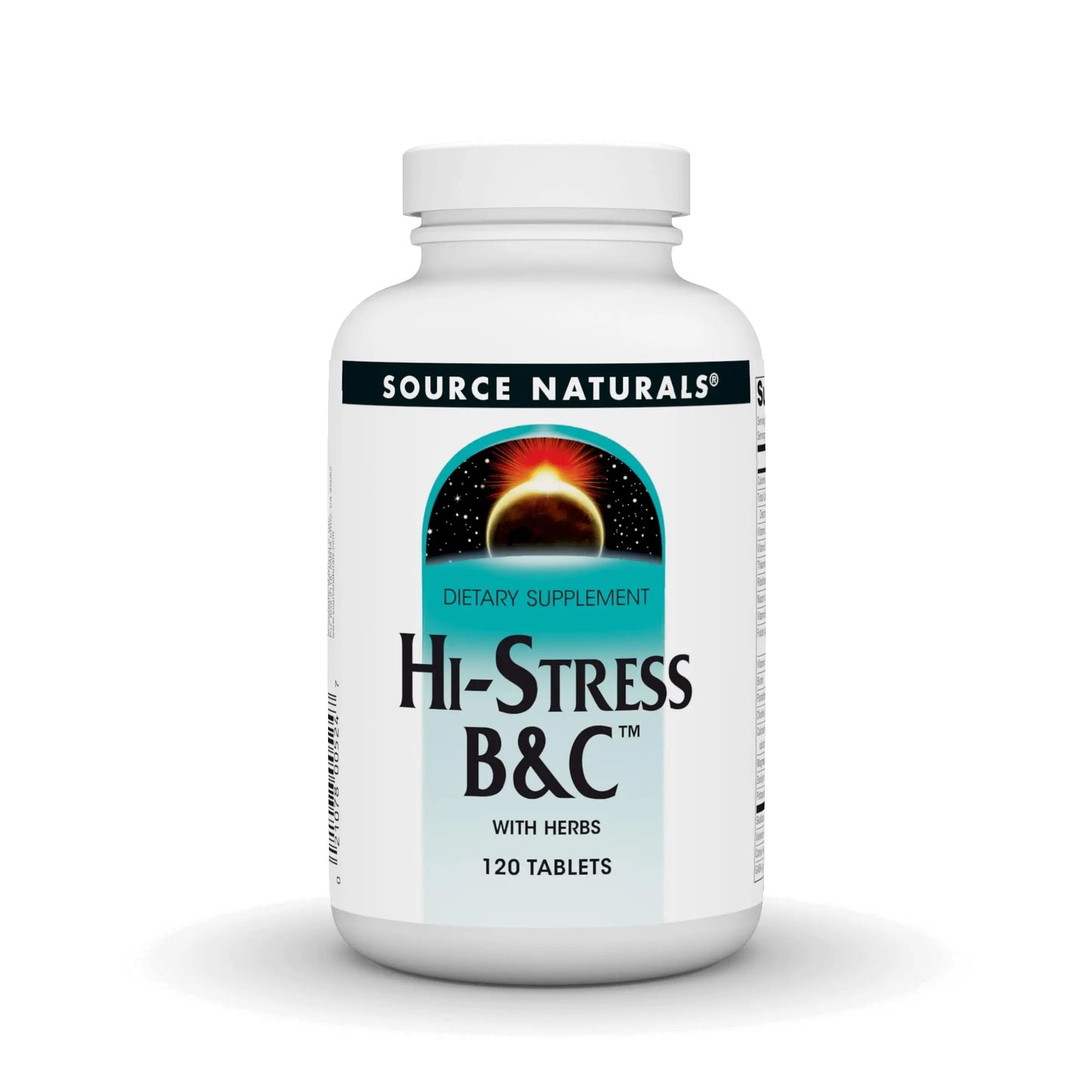 Source Naturals Hi-Stress B&C with Herbs - 120 Tablets Source NaturalsBuy Supplements Australia