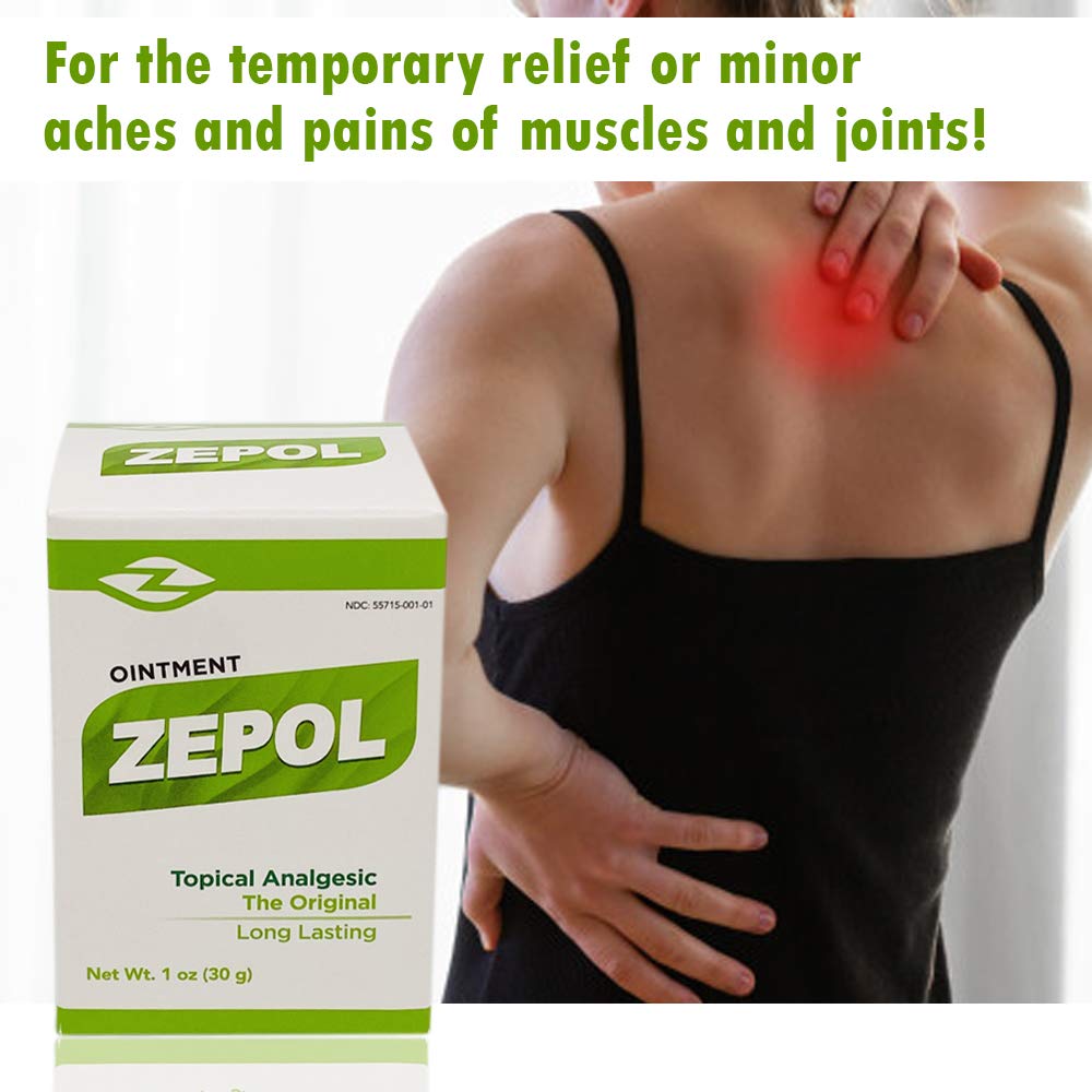 Zepol Topical Analgesic Ointment 1 oz. ZepolBuy Supplements Australia