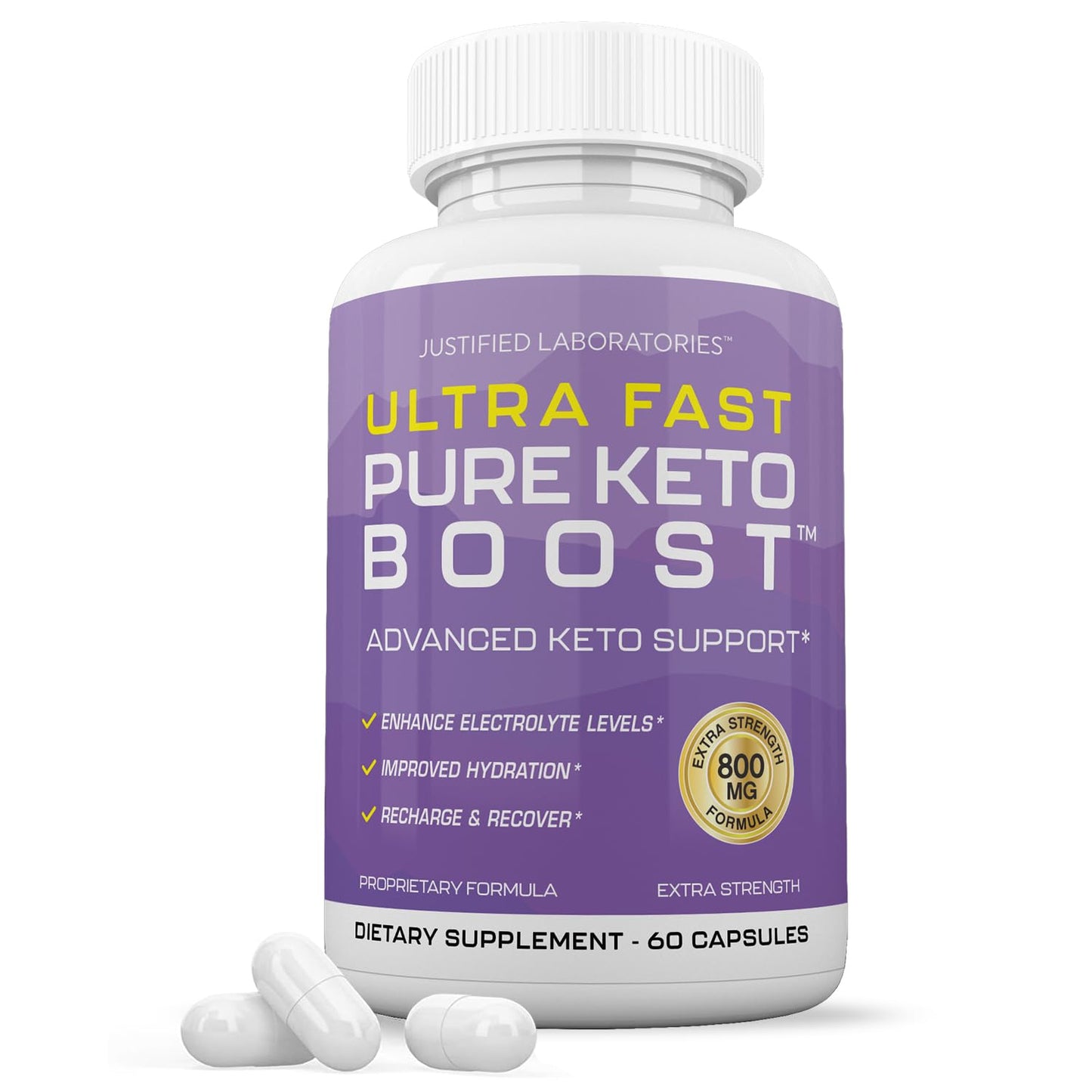 (5 Pack) Ultra Fast Pure Keto Boost Pills 1275MG New & Improved Formula Contains Apple Justified LaboratoriesBuy Supplements Australia
