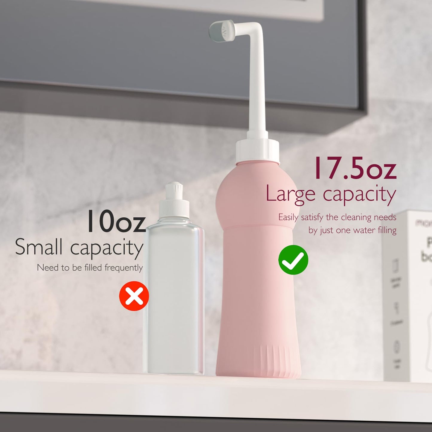Momcozy 17oz Postpartum Upside Down Peri Bottle, Ergonomic, Perfect for Maternity Women Moms MomcozyBuy Supplements Australia